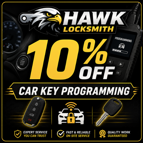 Car key programming coupon